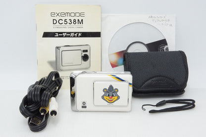 訳あり品 KFE JAPAN exemode DC538M コンパクトデジタルカメラ 北海道日本ハムファイターズモデル 260420g