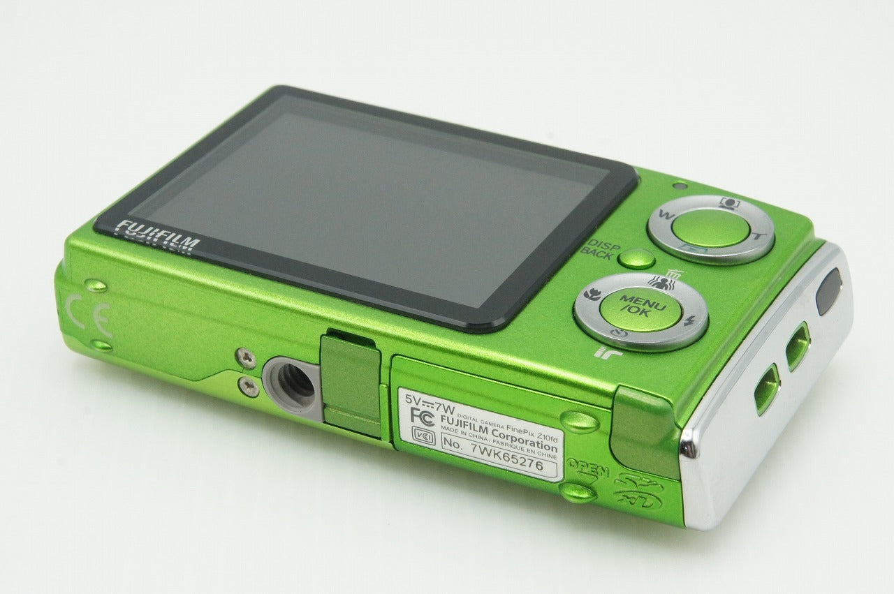 FUJIFILM フジフィルム FinePix Z10fd コンパクトデジタルカメラ ライトグリーン 260114d