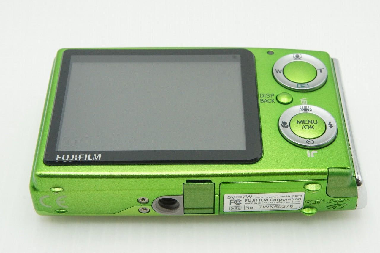 FUJIFILM フジフィルム FinePix Z10fd コンパクトデジタルカメラ ライトグリーン 260114d