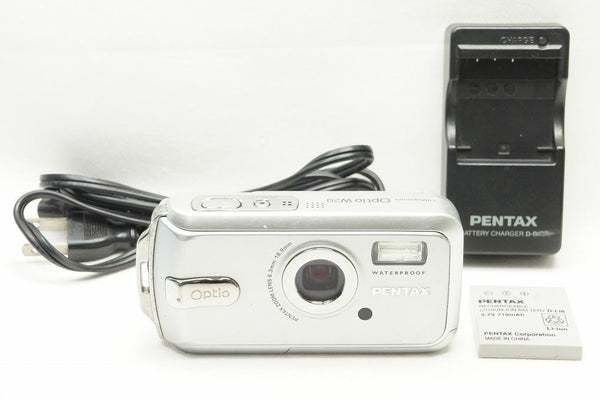 良品 PENTAX ペンタックス Optio W20 コンパクトデジタルカメラ 241111ah