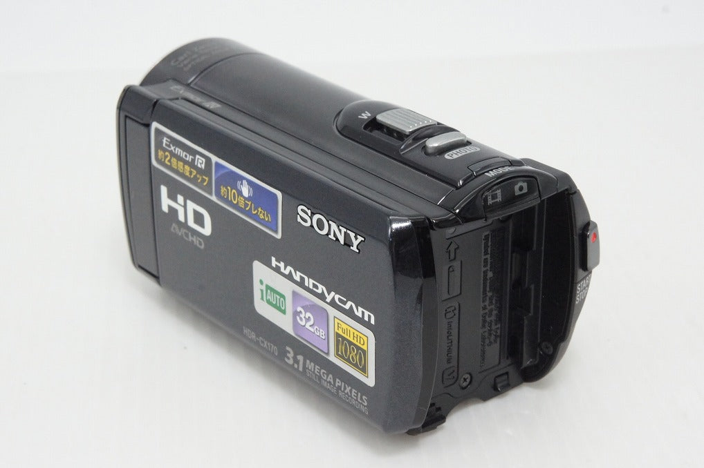 美品 SONY ソニー HDR-CX170 デジタルビデオカメラ ブラック 元箱付 260420s