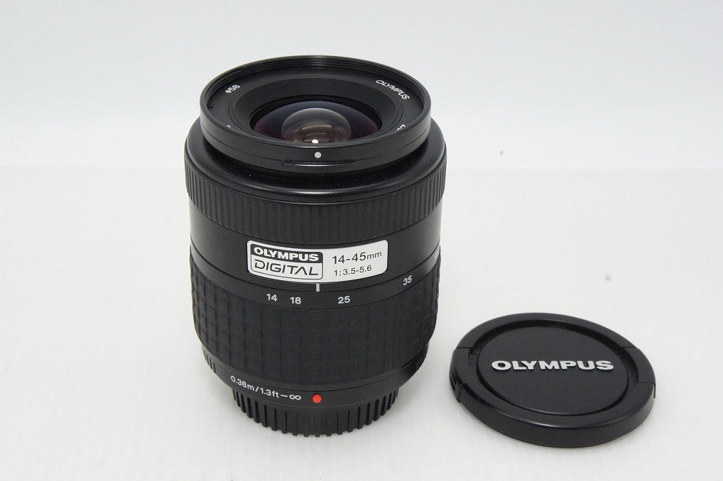 良品 OLYMPUS オリンパス ZUIKO DIGITAL 14-45mm F3.5-5.6 フォーサーズ ズームレンズ 260422b