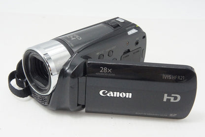 Canon キヤノン iVIS HF R21 デジタルビデオカメラ ブラック 260714y