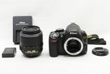 美品 Nikon ニコン D3100 + AF-S DX 18-55mm VR レンズキット デジタル一眼レフカメラ 250430p