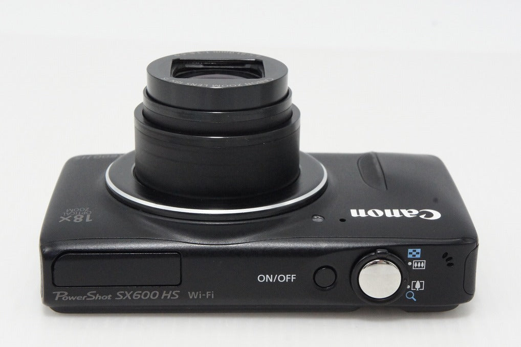 良品 Canon キヤノン PowerShot SX600 HS コンパクトデジタルカメラ ブラック 260423b