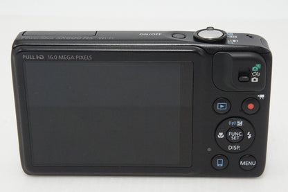 良品 Canon キヤノン PowerShot SX600 HS コンパクトデジタルカメラ ブラック 260423b