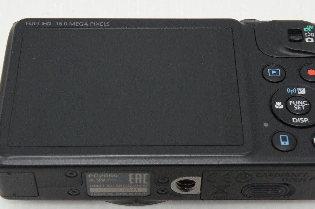 良品 Canon キヤノン PowerShot SX600 HS コンパクトデジタルカメラ ブラック 260423b