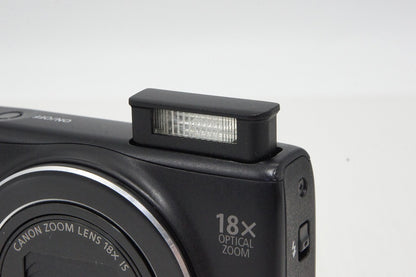 良品 Canon キヤノン PowerShot SX600 HS コンパクトデジタルカメラ ブラック 260423b