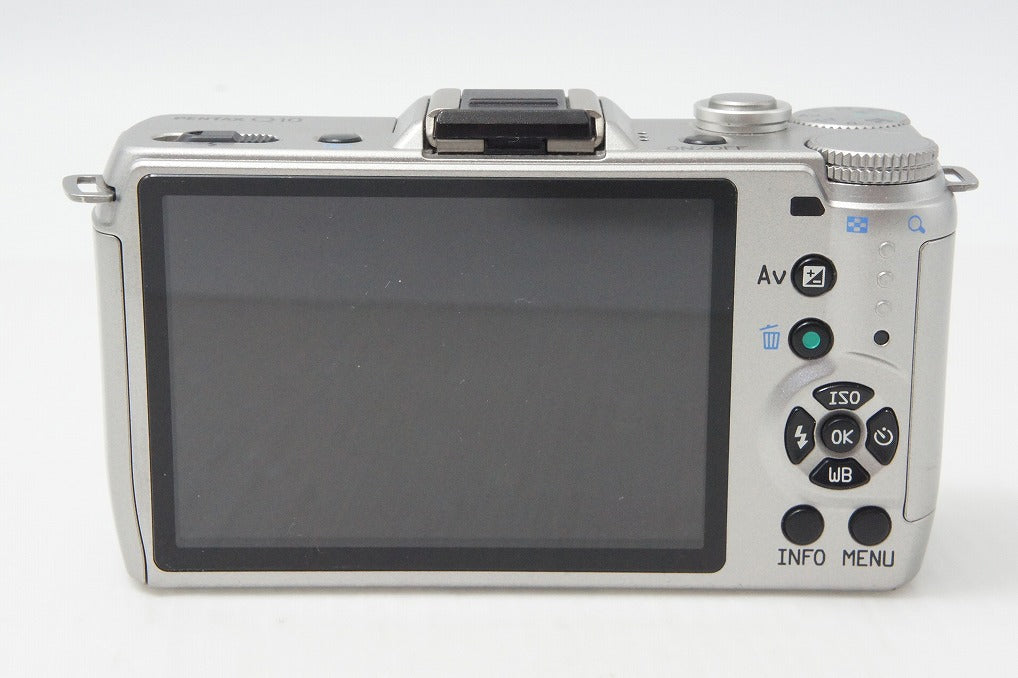 美品 PENTAX Q10 ズームレンズキット [標準ズーム 02 STANDARD ZOOM]  ミラーレス一眼カメラ シルバー 260728ag