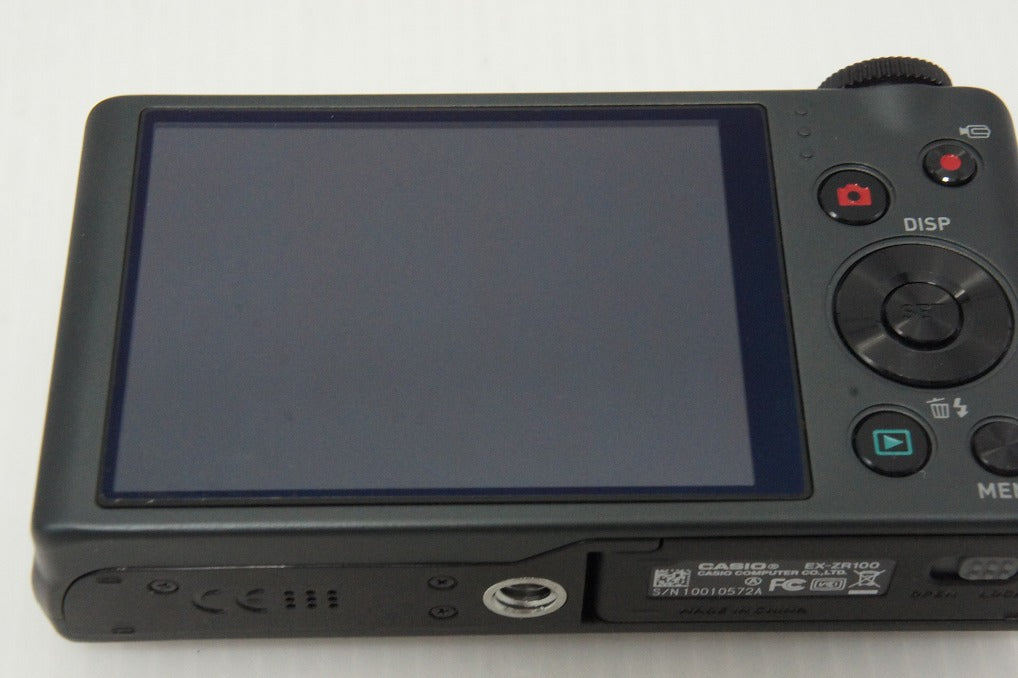 CASIO EXILIM EX-ZR100 Compact Digital Camera Black 260423f