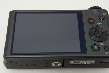 CASIO EXILIM EX-ZR100 Compact Digital Camera Black 260423f