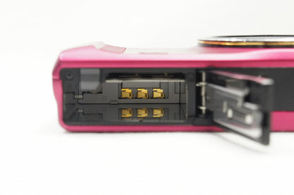 CASIO カシオ HIGH SPEED EXILIM EX-ZR200 コンパクトデジタルカメラ レッド 250712j