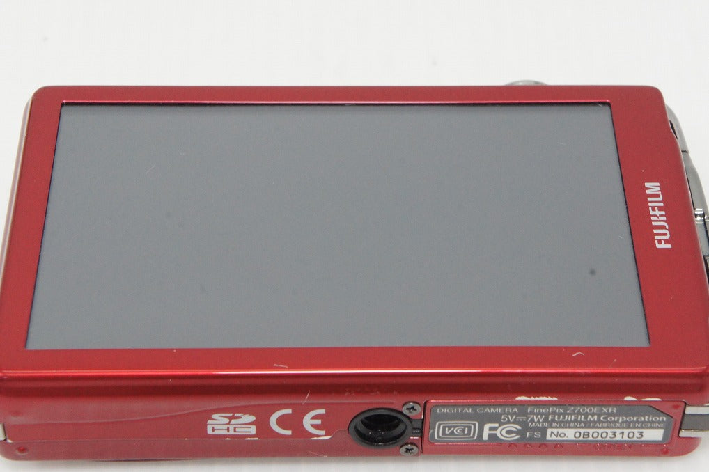 FUJIFILM フジフィルム FinePix Z700EXR コンパクトデジタルカメラ レッド 260422d