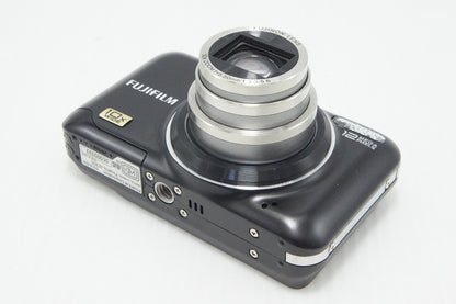 良品 FUJIFILM フジフィルム FinePix JZ300 コンパクトデジタルカメラ ブラック 元箱付 260803a
