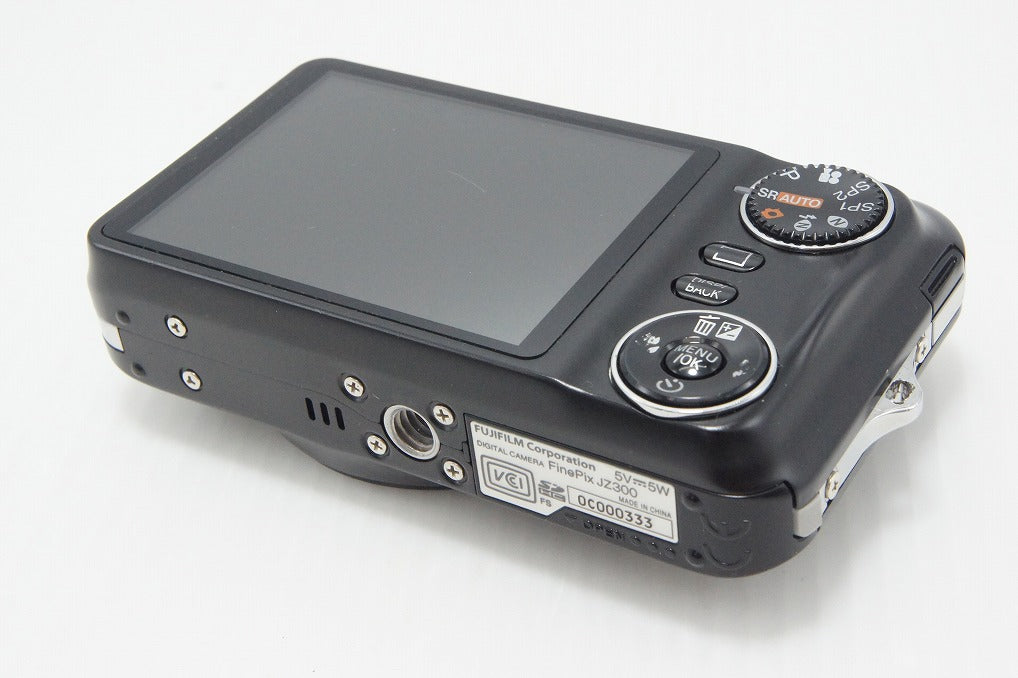 良品 FUJIFILM フジフィルム FinePix JZ300 コンパクトデジタルカメラ ブラック 元箱付 260803a