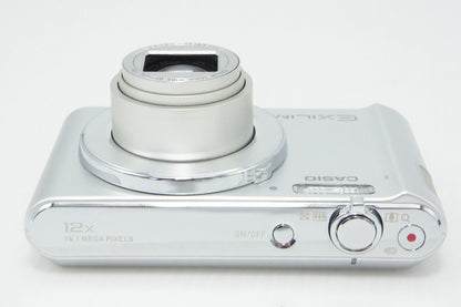 CASIO カシオ EXILIM EX-ZS210 コンパクトデジタルカメラ シルバー 260425d