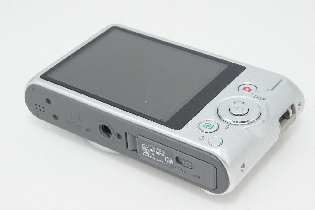 CASIO カシオ EXILIM EX-ZS210 コンパクトデジタルカメラ シルバー 260425d