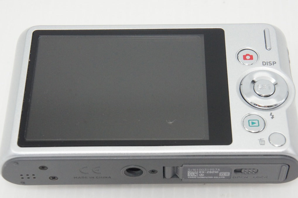 CASIO カシオ EXILIM EX-ZS210 コンパクトデジタルカメラ シルバー 260425d