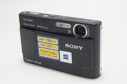 良品 SONY ソニー Cyber-shot DSC-T10 コンパクトデジタルカメラ ブラック 260803h