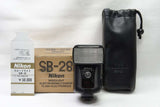 美品 Nikon ニコン ストロボ SB-28 SPEED LIGHT 元箱付 240727k