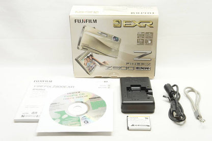 FUJIFILM フジフィルム FinePix Z800EXR コンパクトデジタルカメラ ゴールド 元箱付 250501c