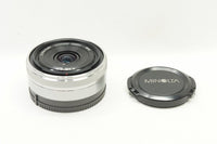 美品 SONY ソニー E 16mm F2.8 SEL16F28 Eマウント APS-C 単焦点レンズ 250131b