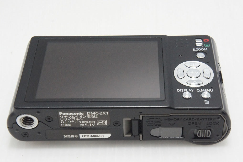 Panasonic パナソニック LUMIX DMC-ZX1 コンパクトデジタルカメラ ブラック 元箱付 260803k