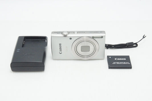 良品 Canon キヤノン IXY 200 コンパクトデジタルカメラ シルバー 260803i
