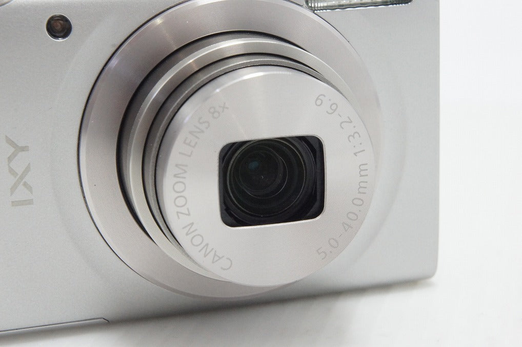 良品 Canon キヤノン IXY 200 コンパクトデジタルカメラ シルバー 260803i