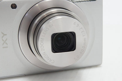 良品 Canon キヤノン IXY 200 コンパクトデジタルカメラ シルバー 260803i