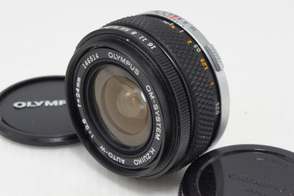 良品 OLYMPUS オリンパス OM-SYSTEM H.ZUIKO AUTO-W 24mm F2.8 MF 単焦点レンズ 260425w
