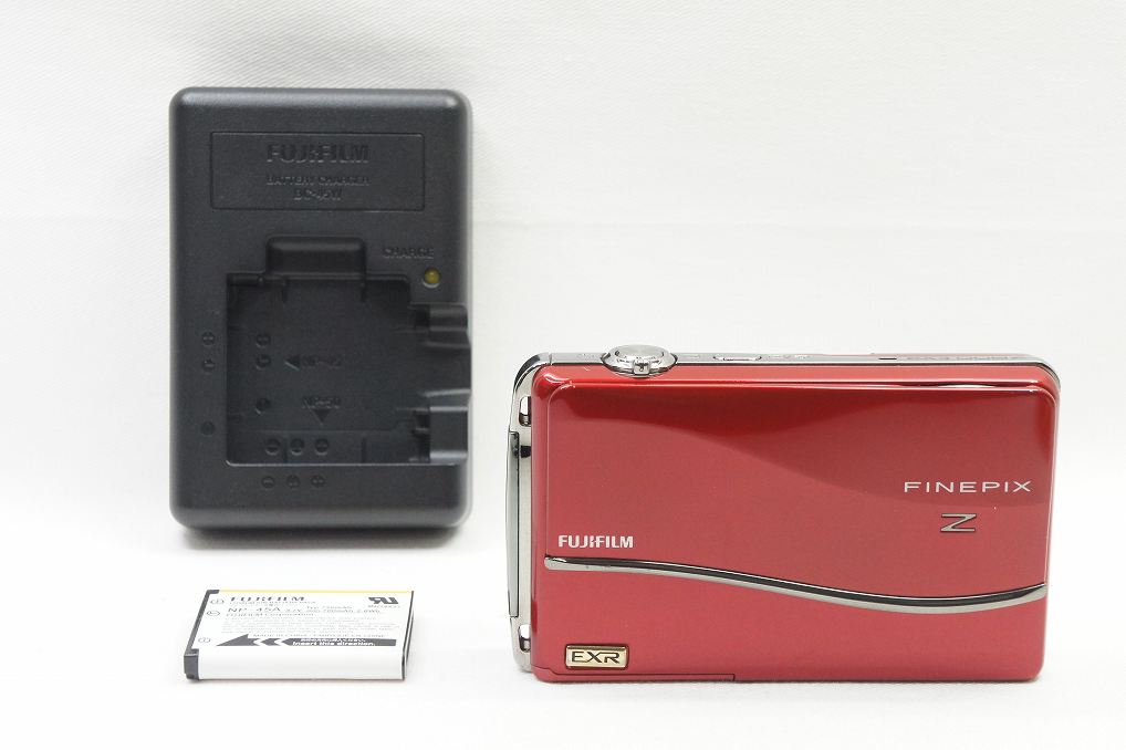 訳あり品 FUJIFILM フジフィルム FinePix Z800EXR コンパクトデジタルカメラ レッド 250714f