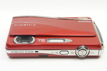 訳あり品 FUJIFILM フジフィルム FinePix Z800EXR コンパクトデジタルカメラ レッド 250714f