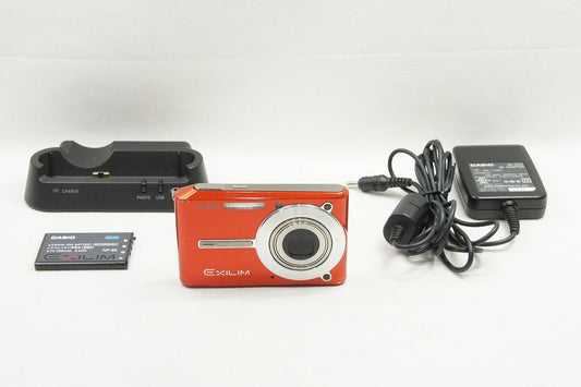 CASIO カシオ EXILIM EX-S500 コンパクトデジタルカメラ オレンジ 250428i