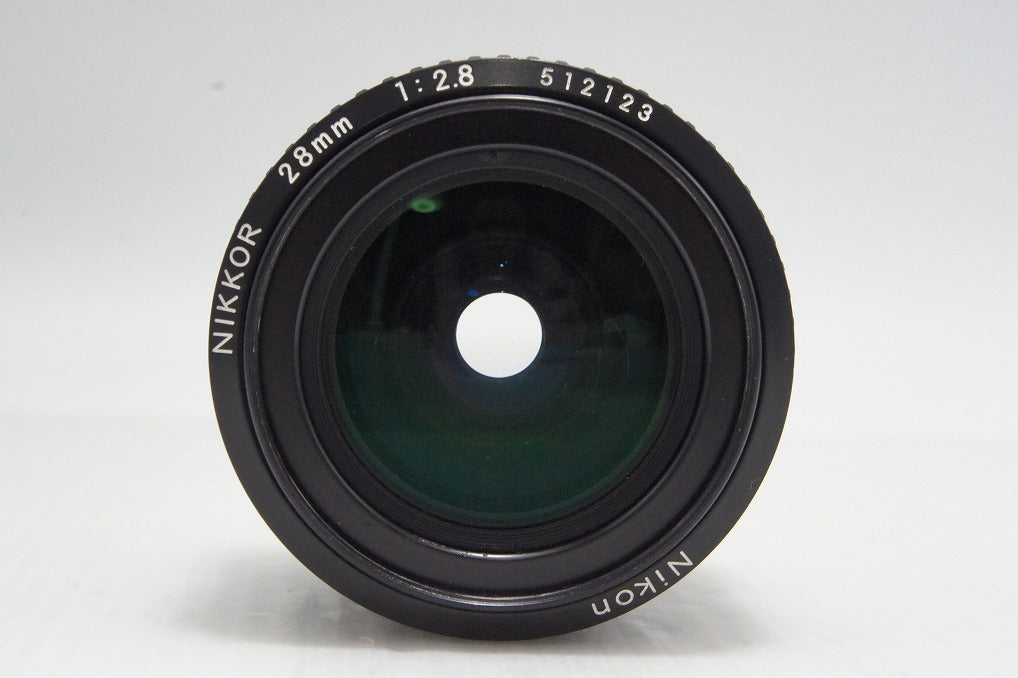 良品 Nikon ニコン Ai Nikkor 28mm F2.8 MF Fマウント 単焦点レンズ