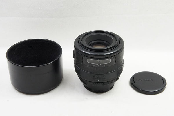 SIGMA シグマ AF 90mm F2.8 MACRO Nikon ニコン Fマウント 単焦点レンズ フード付 250430w