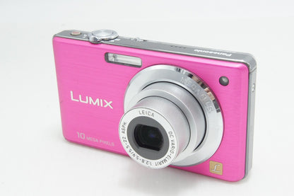 訳あり品 Panasonic パナソニック LUMIX DMC-FS7 コンパクトデジタルカメラ ピンク 260803d