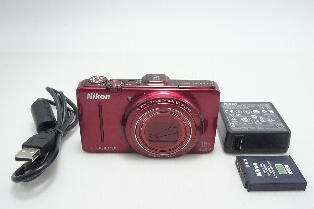 Nikon ニコン COOLPIX S9300 コンパクトデジタルカメラ インペリアルレッド 260803f