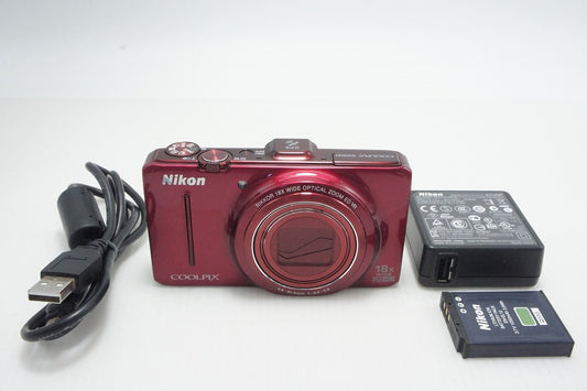 Nikon ニコン COOLPIX S9300 コンパクトデジタルカメラ インペリアルレッド 260803f