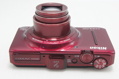 Nikon ニコン COOLPIX S9300 コンパクトデジタルカメラ インペリアルレッド 260803f