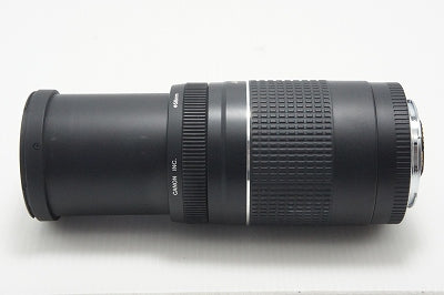Canon キヤノン EF 75-300mm F4-5.6 III USM AFレンズ Canon EFマウント フルサイズ フード付 261019n