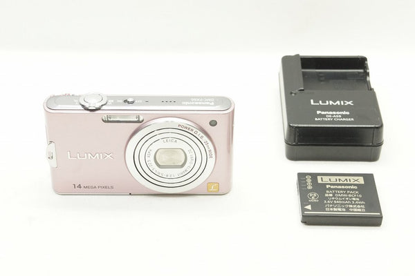 良品 Panasonic パナソニック LUMIX DMC-FX66 コンパクトデジタルカメラ スイートピンク 241113f