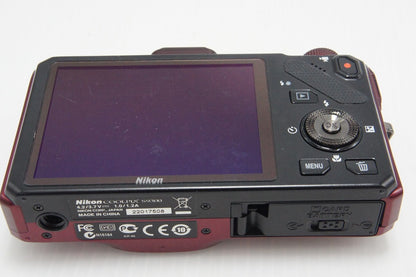 Nikon ニコン COOLPIX S9300 コンパクトデジタルカメラ インペリアルレッド 260803f