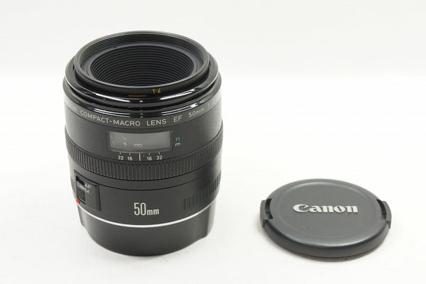 Canon キヤノン EF 50mm F2.5 COMPACT MACRO 単焦点レンズ フルサイズ 240502m