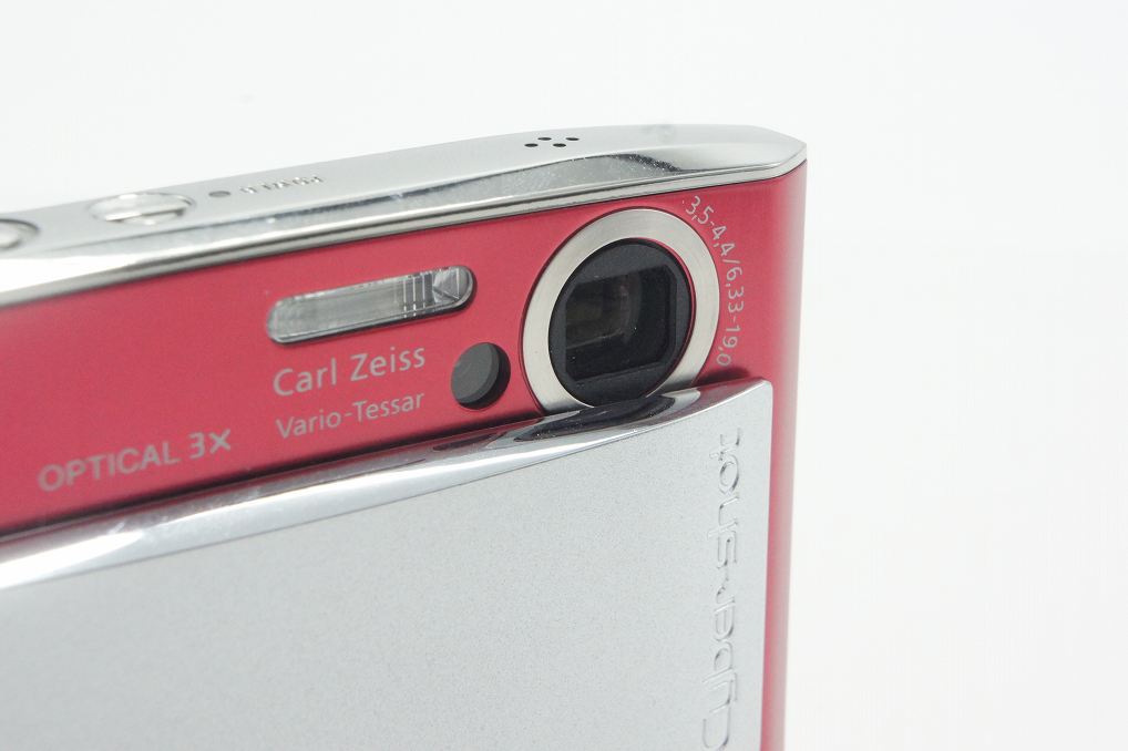 SONY ソニー Cyber-shot DSC-T5 コンパクトデジタルカメラ レッド 261019b