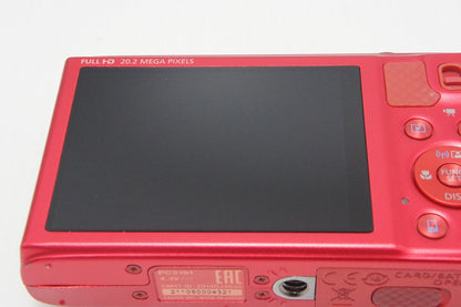 良品 Canon キヤノン PowerShot SX610 HS コンパクトデジタルカメラ レッド 260729d
