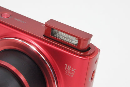 良品 Canon キヤノン PowerShot SX610 HS コンパクトデジタルカメラ レッド 260729d