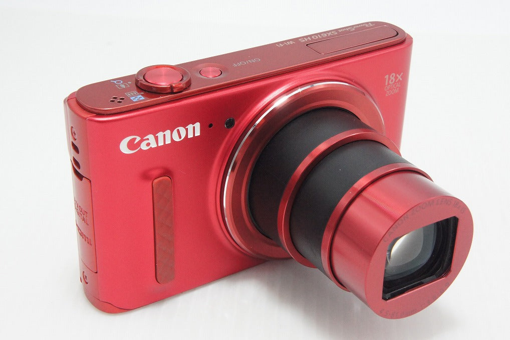 良品 Canon キヤノン PowerShot SX610 HS コンパクトデジタルカメラ レッド 260729d