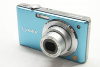 良品 Panasonic パナソニック LUMIX DMC-FS6 コンパクトデジタルカメラ ブルー 241010p