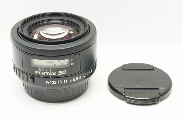 良品 ペンタックス smc PENTAX FA 50mm F1.4 Kマウント 単焦点レンズ 240110a